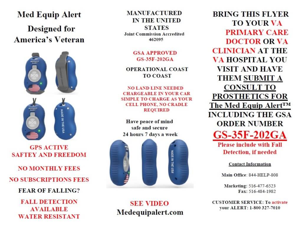 MedEquip Alert Designed for America’s Veterans Medequip Alert